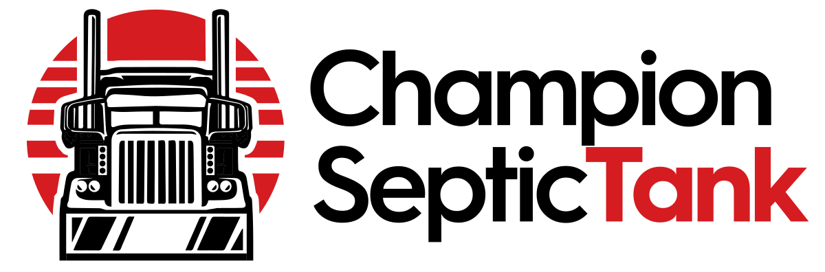 Champion Septic Tank - Grease Trap, Drain Field, Lift Station, Storm Drain logo