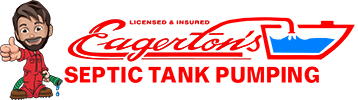 Eagerton's Septic Tank Pumping logo