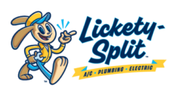 Lickety Split AC, Plumbing & Electric logo